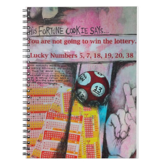 Lottery Winning Notebook Notitieboek (Voorkant)