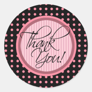 Lotti Dotti - Dank u Sticker (Baby Pink)