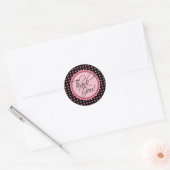 Lotti Dotti - Dank u Sticker (Baby Pink) (Envelop)