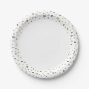 Lottie Confetti Waterverf Stippen Papier Bord