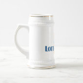 Lotto Addict's stein Bierpul (Links)