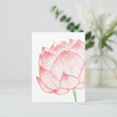 Lotus Art Briefkaart (Staand voorkant)