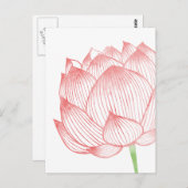 Lotus Art Briefkaart (Voorkant / Achterkant)
