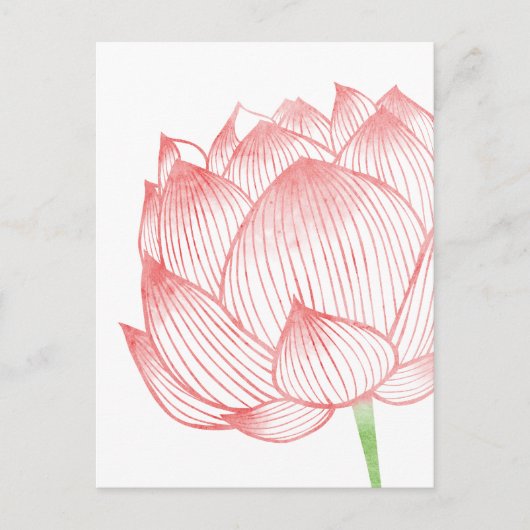 Lotus Art Briefkaart (Voorkant)
