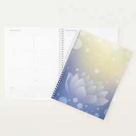 Lotus Balance hardcover planner