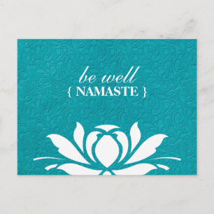 Lotus "Bedankt" Briefkaart