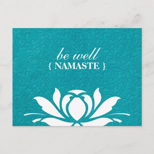 Lotus "Bedankt" Briefkaart (Voorkant)