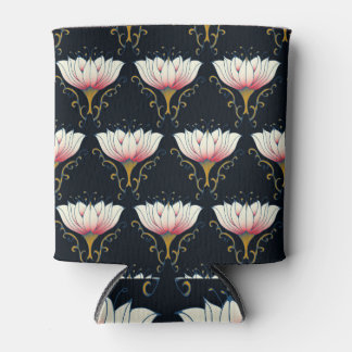 Lotus behang, Chinese roze stijl Blikjeskoeler