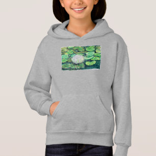 Lotus blanc et nénuphars