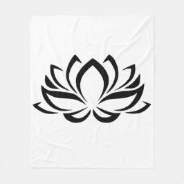 Lotus Blanket Fleece Deken