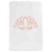 Lotus Bloem Gift Bag: Zen Gift Bag Medium Cadeauzakje (Voorkant)