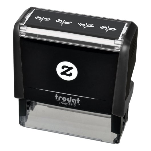 Lotus Bloem Ontwerp Uw Zelfinktende Stempel (Product)