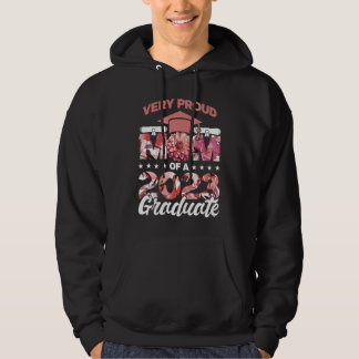 Lotus Bloem Trotse Moeder Afstudeerklas 2023 Hoodie