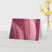 Lotus Bloemblaadjes Roze Bloem Kaart (Gele Bloem)