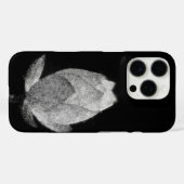 Lotus Bloembollen Esthetische Schetskunst Case-Mate iPhone Case (Achterkant (horizontaal))