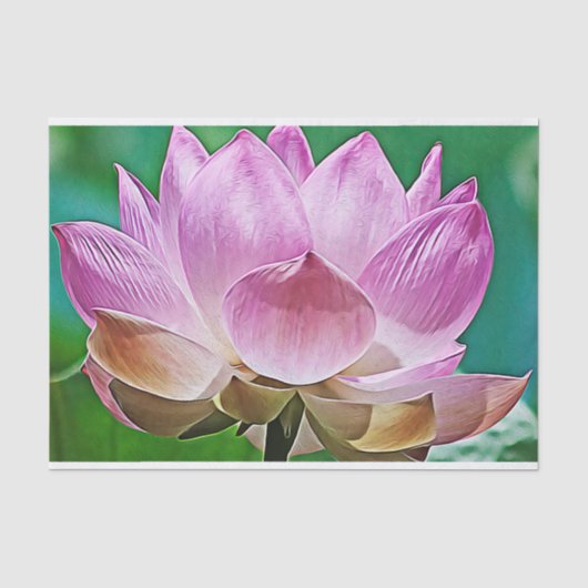 Lotus blossom tissuepapier (Voorkant)