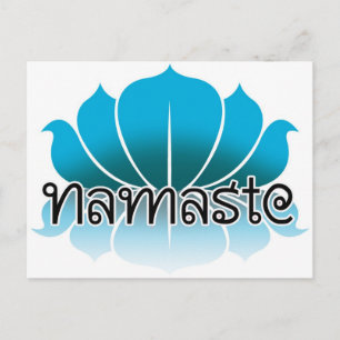 Lotus Blue Briefkaart