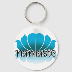 Lotus Blue Sleutelhanger