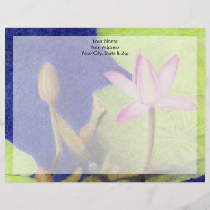 Lotus Briefhoofd Ontwerp