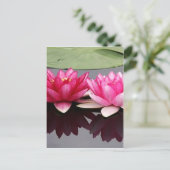 lotus briefkaart (Staand voorkant)