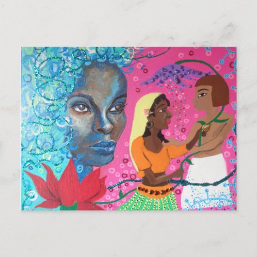 Lotus Briefkaart (Voorkant)