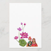 Lotus, bruid en bruidegom