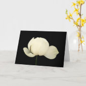 Lotus Bud Kaart (Gele Bloem)