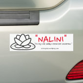 Lotus bumper sticker (Op auto)