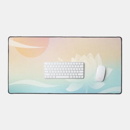 Lotus Calm Desk Mat (Clavier et souris)