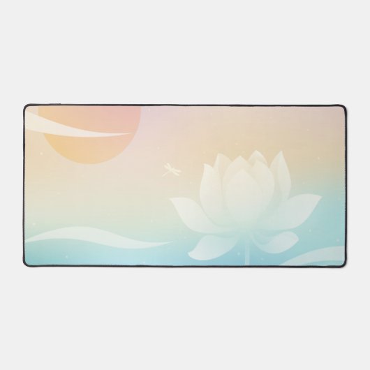 Lotus Calm Desk Mat (Recto)