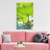 Lotus Canvas Afdruk (Insitu (Woonkamer))