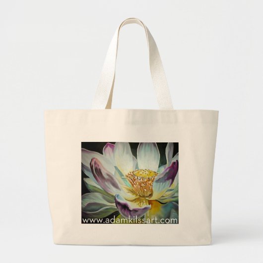 Lotus Canvas tas (Voorkant)