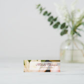 Lotus, Carte de visite, Taille : Mini, 7,6 cm x 2, (Debout devant)