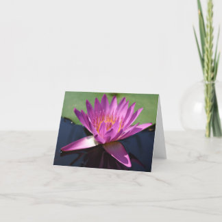 Lotus Carte pour notes