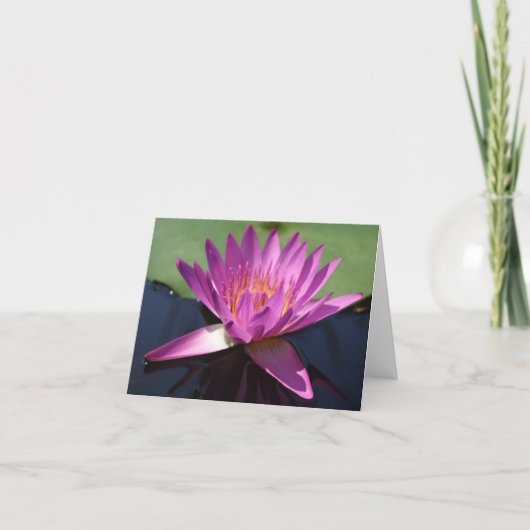 Lotus Carte pour notes (Devant)