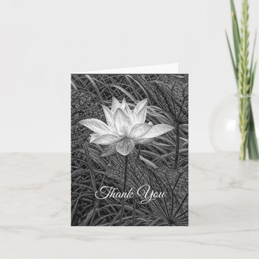 Lotus Carte pour notes (Devant)