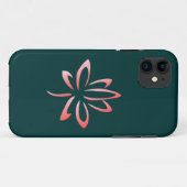 Lotus Case-Mate iPhone Case (Achterkant (horizontaal))