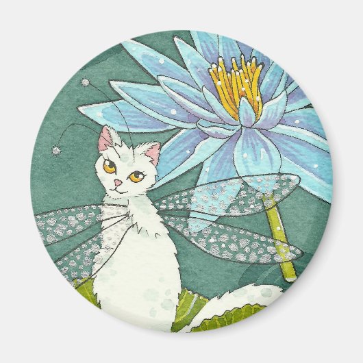 Lotus catterfly magneet (Voorkant)