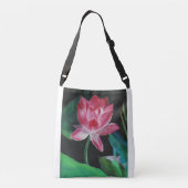 Lotus Custom All-Over-Print Cross Body Bag Crossbody Tas (Achterkant)