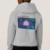 Lotus dans l'eau sombre (Dos)