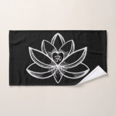 Lotus d'argent (Serviette à main)