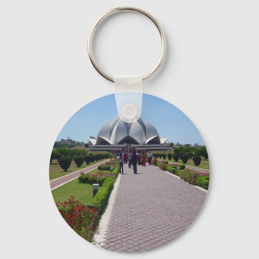lotus delhi sleutelhanger (Voorkant)