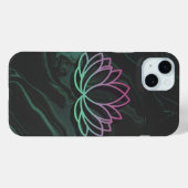 Lotus Design Mindfulness iPhone Case (Achterkant (horizontaal))