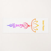 Lotus Design Yogamat (Voorkant (horizontaal))