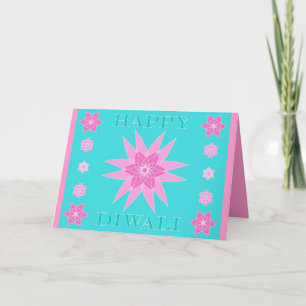 Lotus Diwali wenst - Kaart
