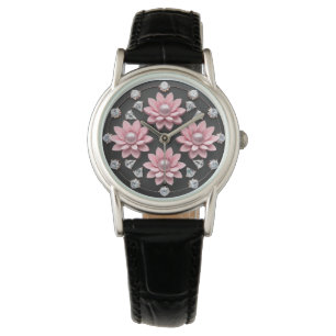 Lotus Elegance: een symfonie van luxe en schoonhei Horloge