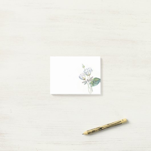 Lotus en dragonfly post-it® notes (Op bureau)