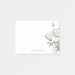 Lotus en libel gepersonaliseerd post-it® notes