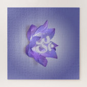 Lotus- en OM-symbool Legpuzzel (Horizontaal)