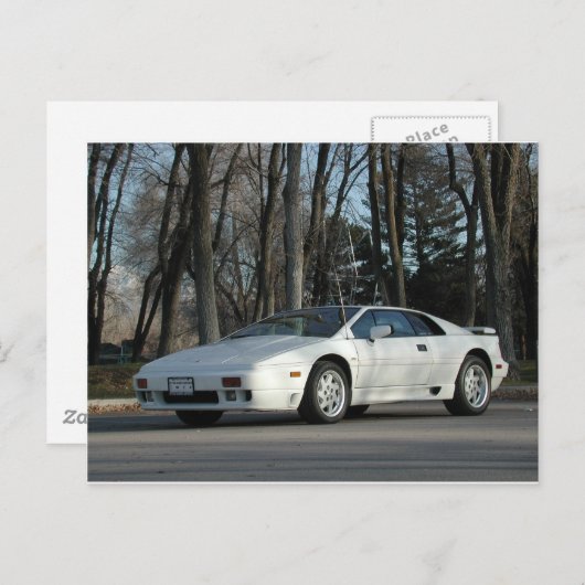 Lotus Esprit SE Briefkaart (Voorkant / Achterkant)